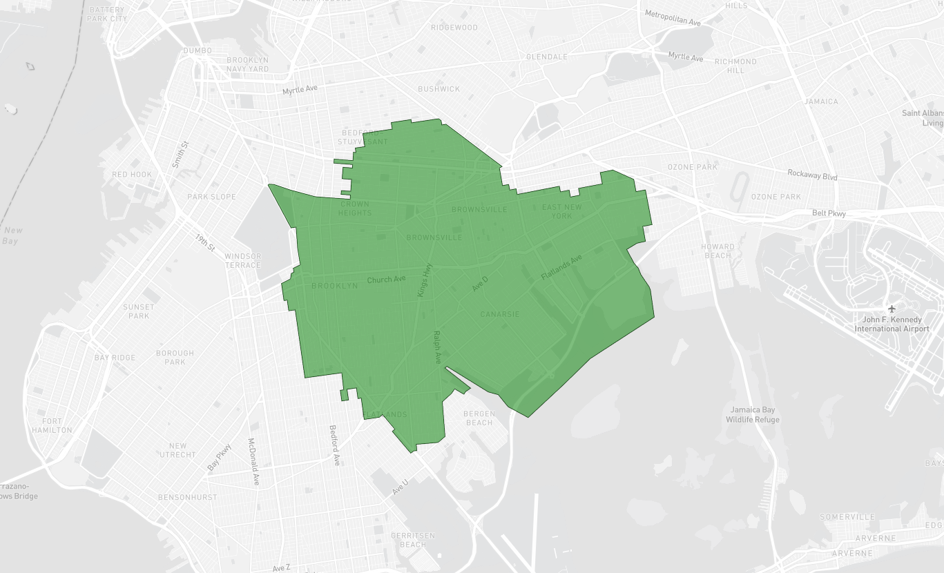 This potential congressional district is 77% black